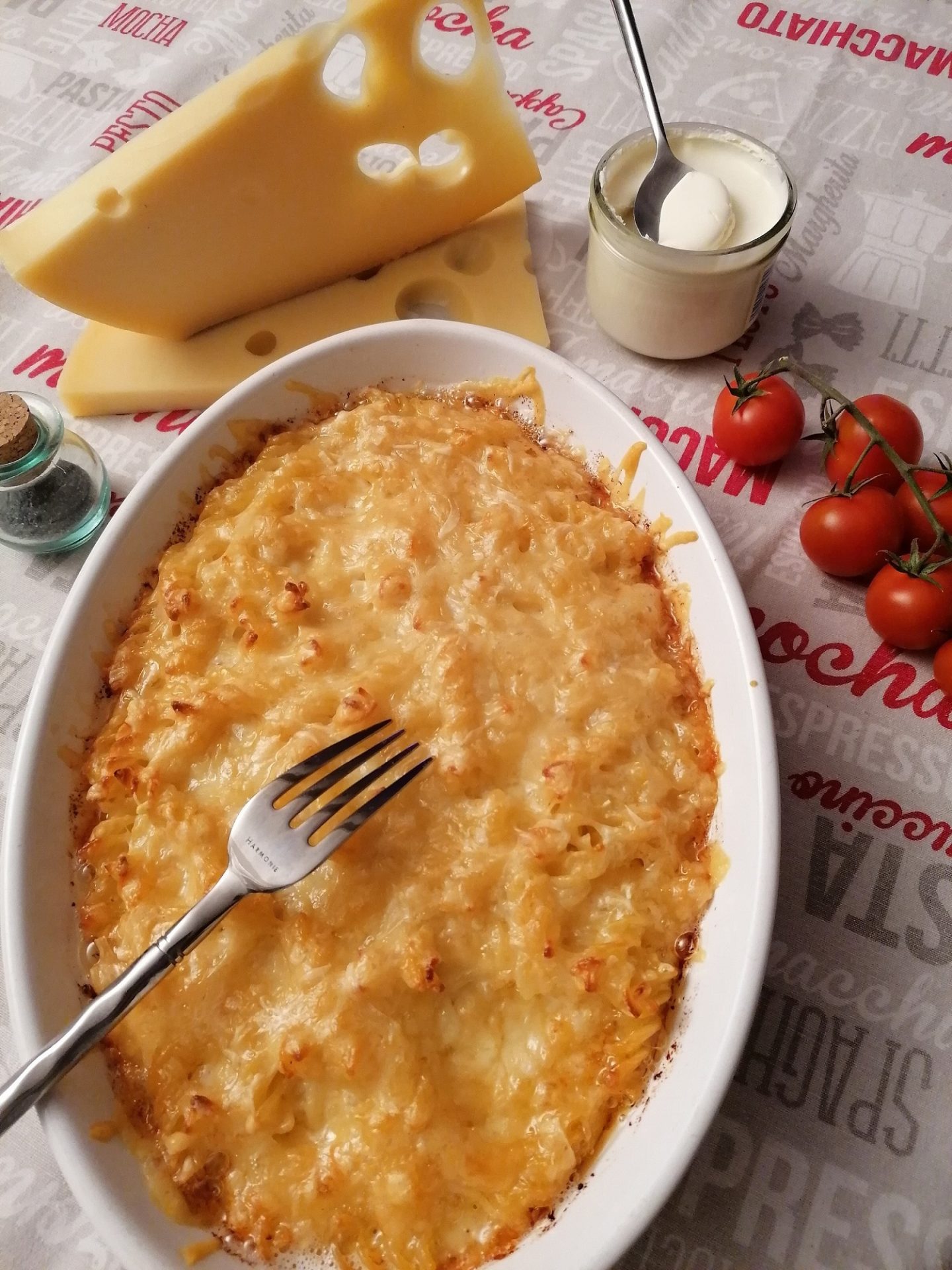 Camille Macaroni gratin