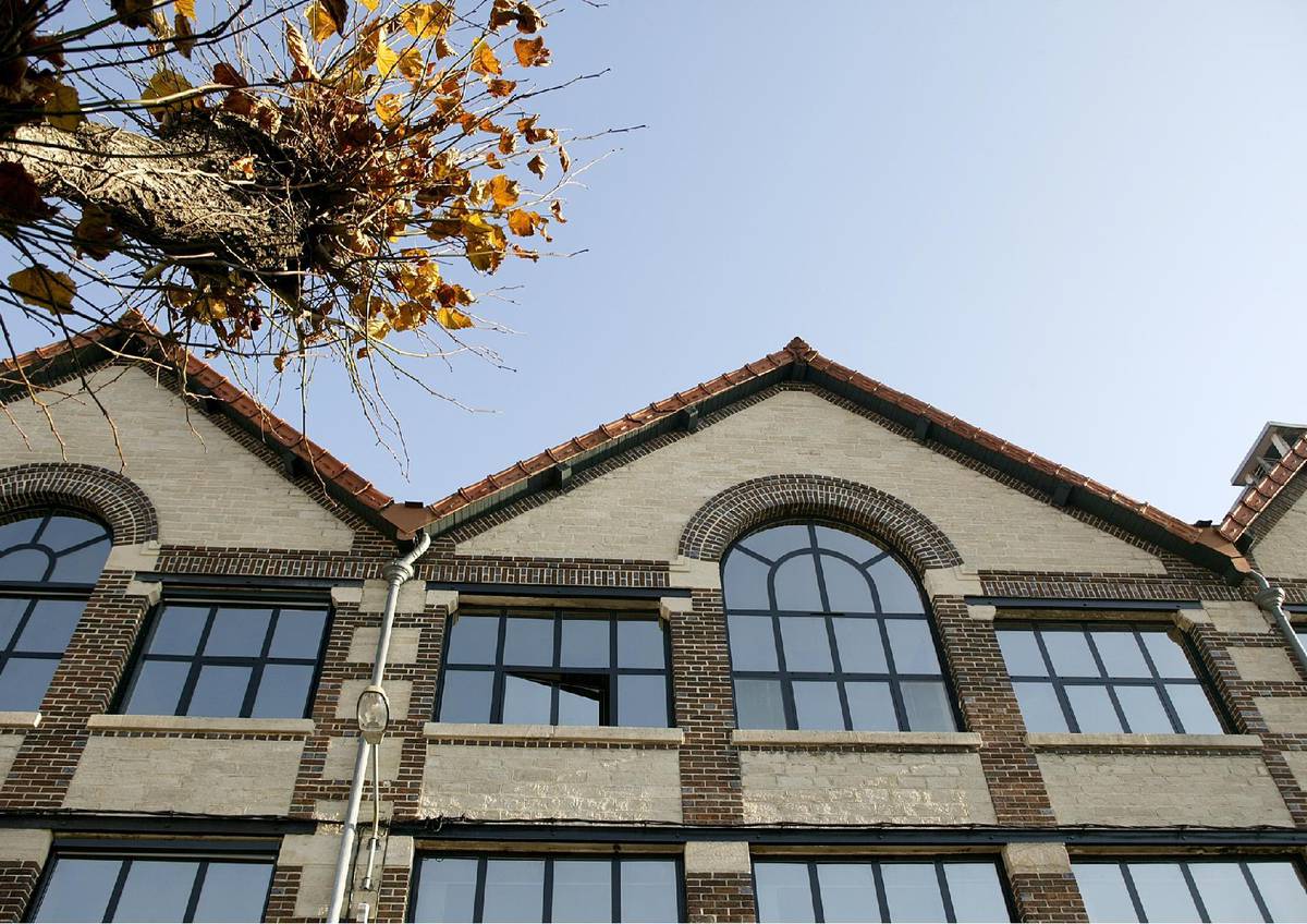 Chimneys against the Troyen sky