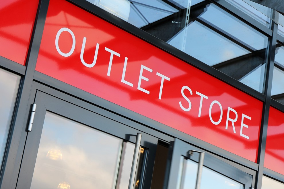 Outlet store shop