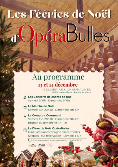 Les fééries de Noël d’OpéraBulles