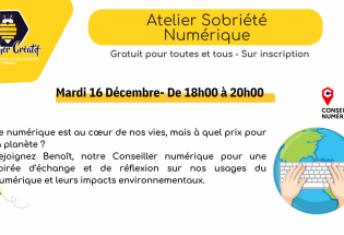 Atelier Sobriété Numérique