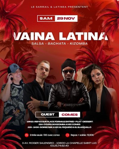 Una Vaina Latina – Soirée SBK