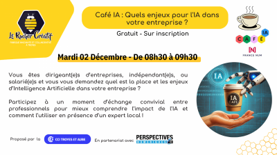 Café IA : Quels enjeux pour l’IA dans votre entreprise ?
