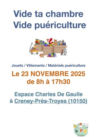 Vide puériculture // Vide ta chambre