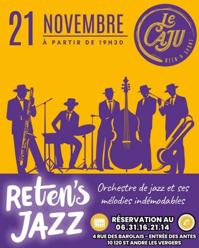 Live : Renten’s Jazz au CaJu