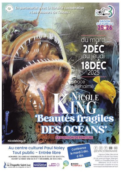 Exposition « Beautés fragiles des océans »
