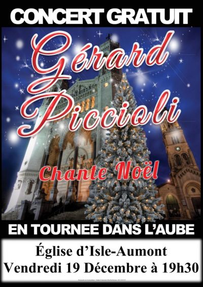 Concert : “Gérard Piccioli chante Noël”