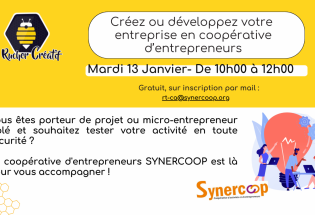 Créez ou développez votre entreprise en coopérative d’entrepreneurs