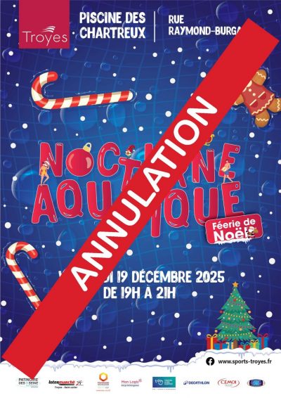 Annulation : Nocturne aquatique “Féérie de Noël”