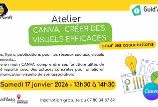 Guid’Asso : Atelier CANVA