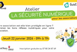 Guid’Asso : Atelier La sécurité numérique pour les associations
