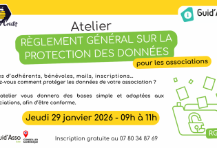 Atelier Règlement Général sur la Protection des Données (RGPD)