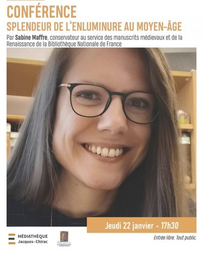 Conférence : “Splendeur de l’enluminure au Moyen-Âge”