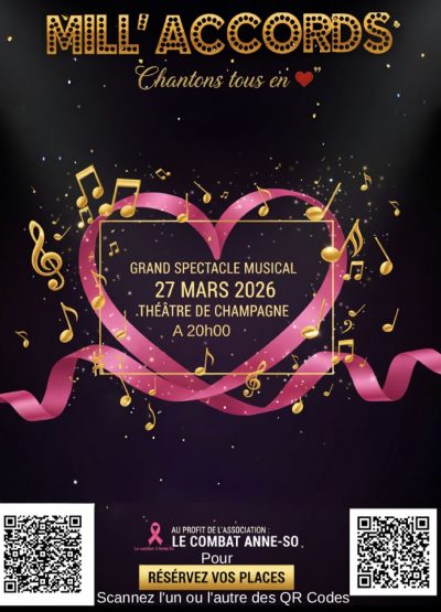 Spectacle Mill’Accords “Chantons tous en coeur”