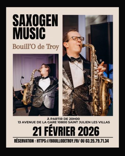 Saxogen Music au Bouill’O de Troy