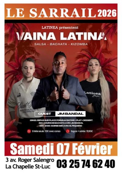 Una Vaina Latina – Soirée SBK