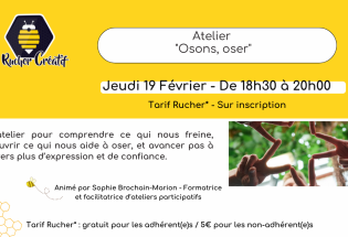 Atelier “osons, oser”