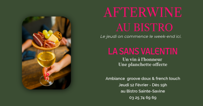 AfterWine au Bistro – La Sans Valentin