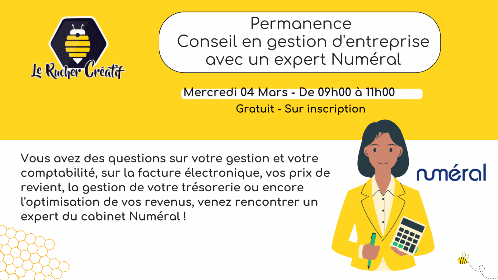 Permanence Conseil en gestion d’entreprise