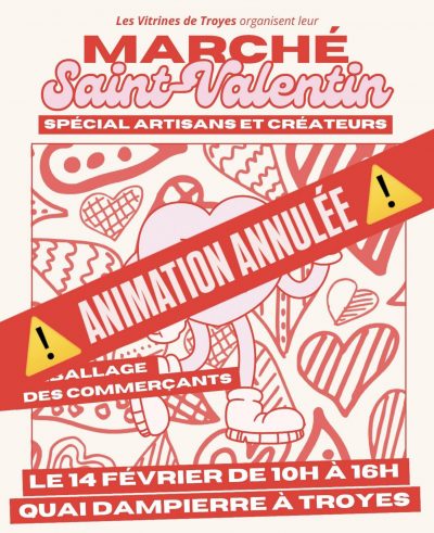 ANNULATION : Marché Saint-Valentin, spécial artisans et créateurs