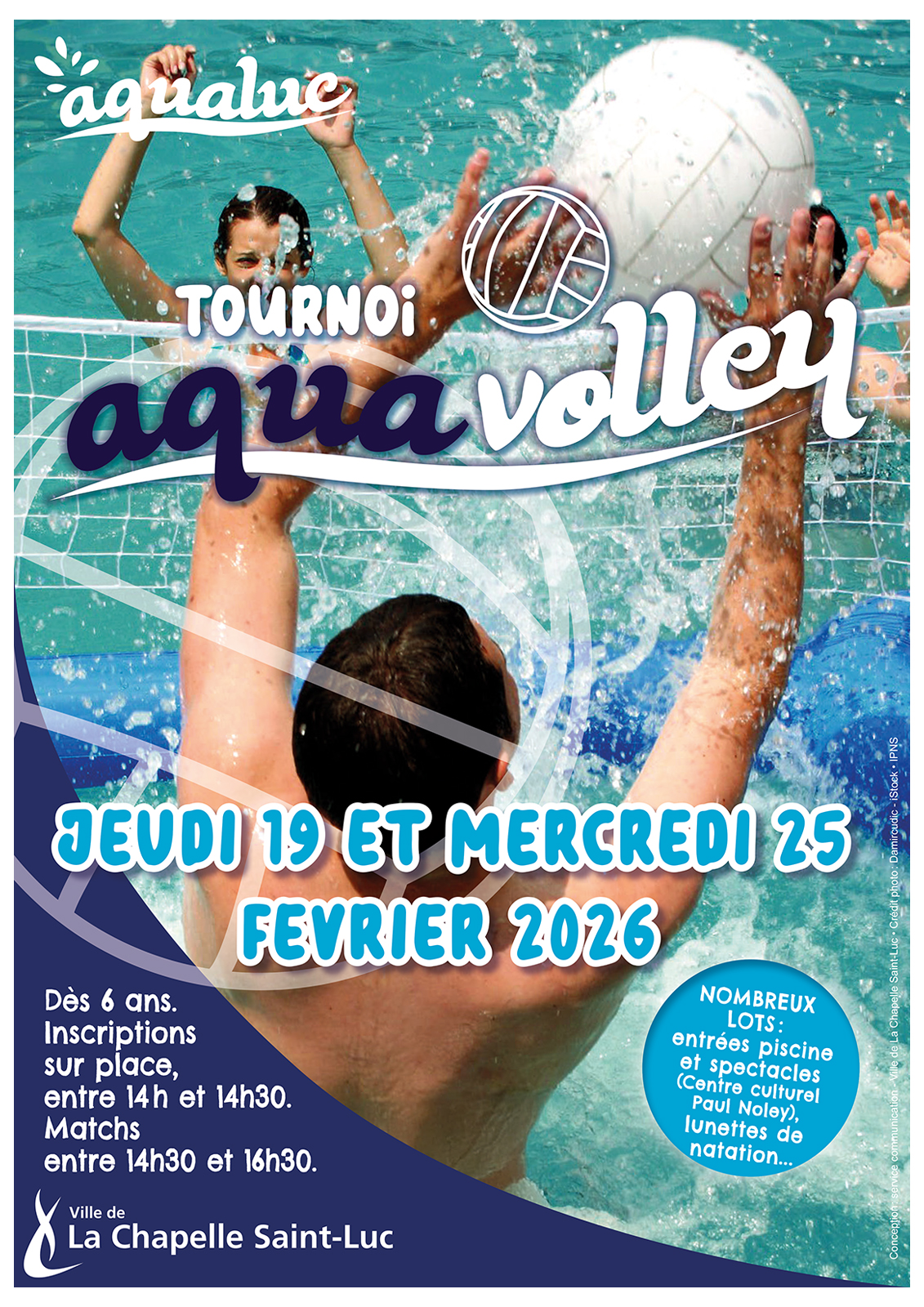 Tournoi d’aquavolley