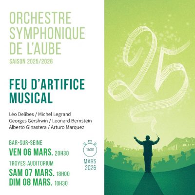 Orchestre Symphonique de l’Aube – Feu d’artifice musical