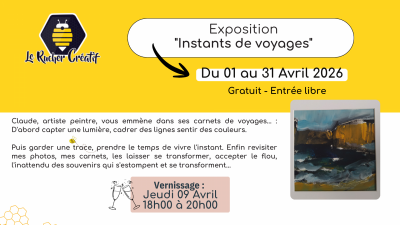 Vernissage exposition “Instants de voyages”