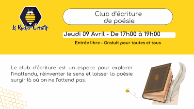 Club d’Ecriture de Poésie