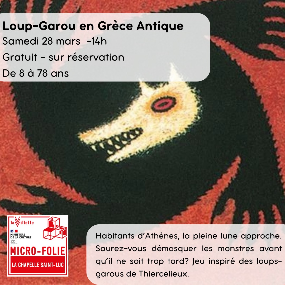 Après-midi Loup-Garou en Grèce Antique