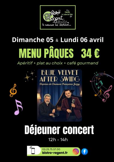 Déjeuner-concert au Bistro Régent