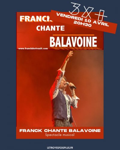 Franck chante Balavoine