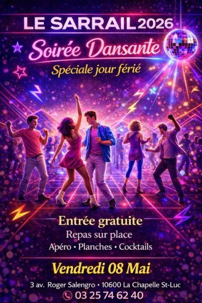 Soirée dansante spéciale “Jour férié”