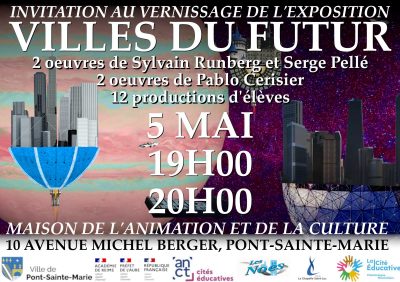 Vernissage exposition « Villes du futur »
