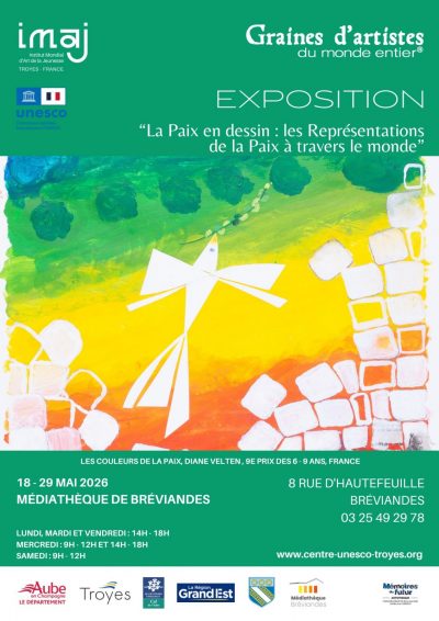 Exposition « La paix en dessin : les représentations de la Paix à travers le monde »