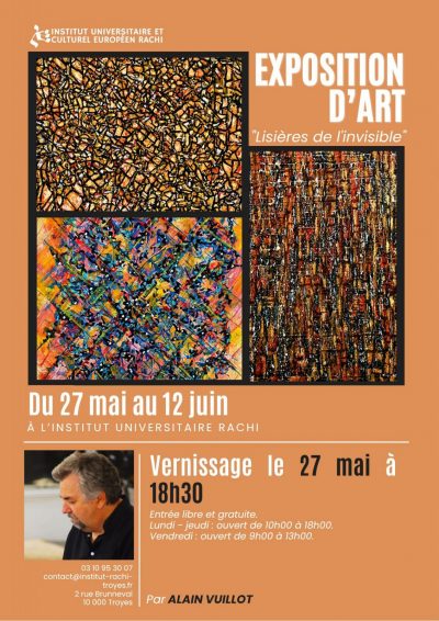 Exposition d’art “Lisières de l’invisible”