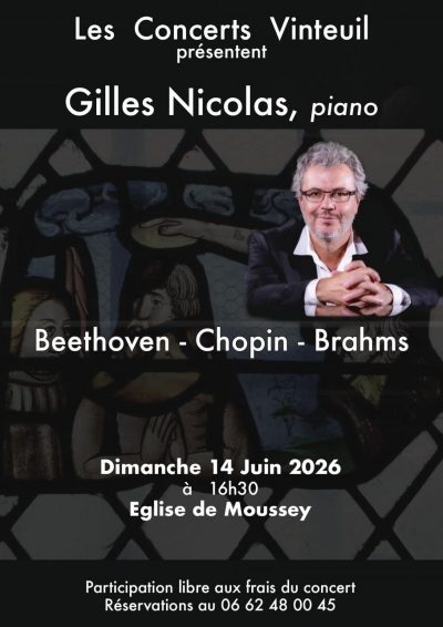 Les Concerts Vinteuil : Gilles Nicolas