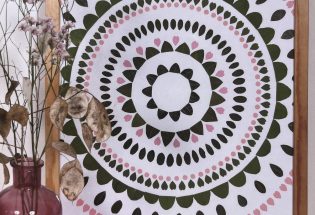 Stage créatif : mandala de feuilles et fleurs séchées et mobile thème mer