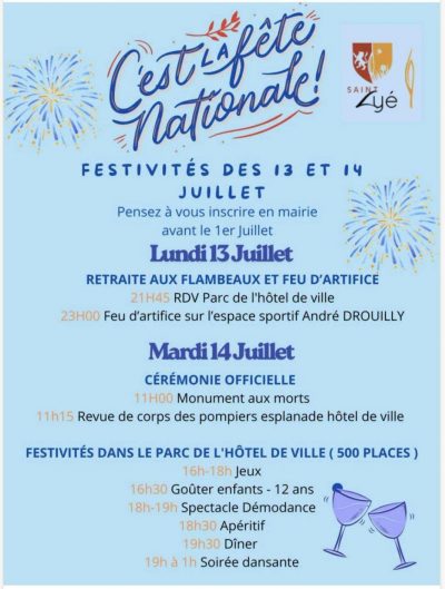 Fête Nationale à Saint-Lyé