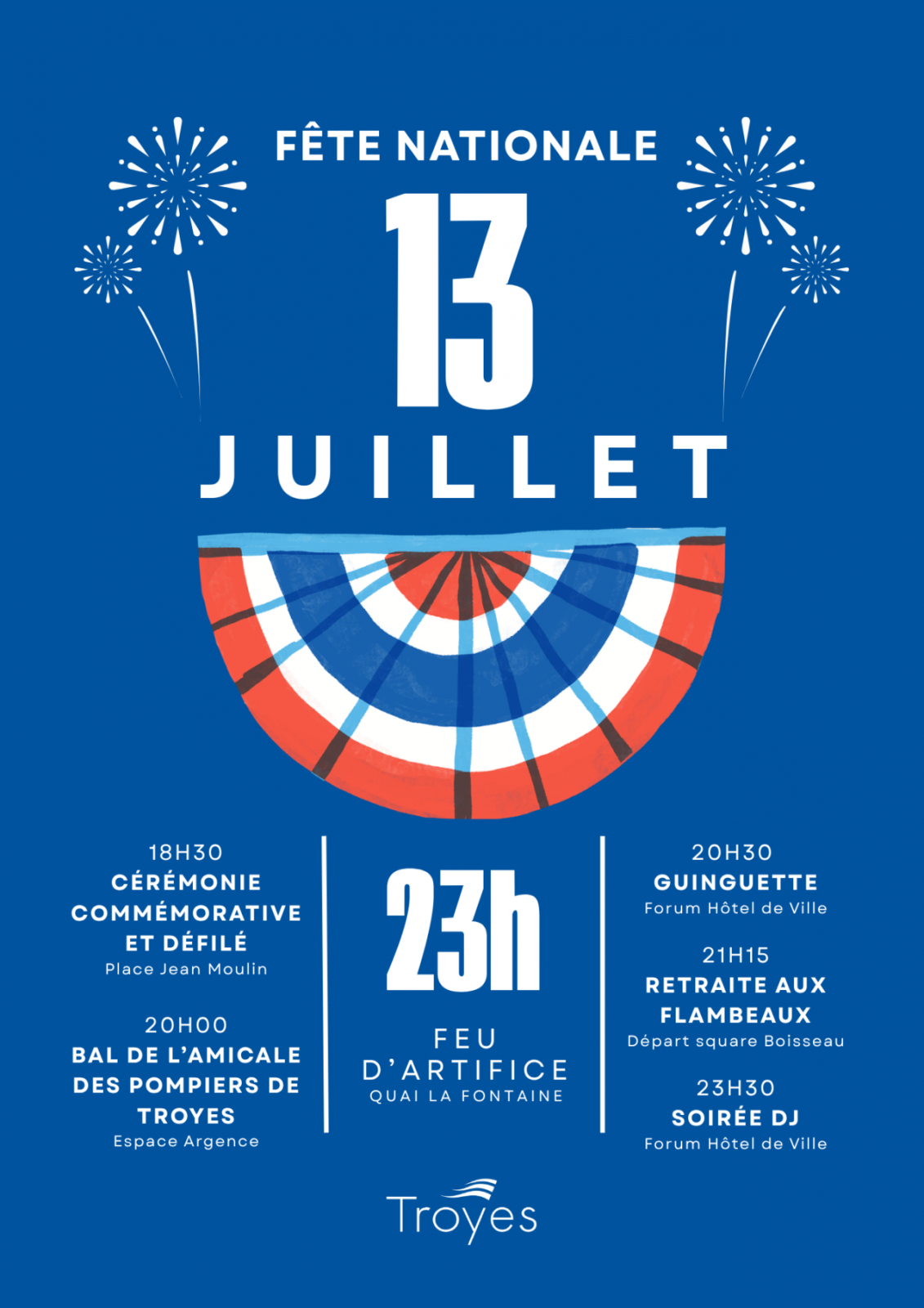 Fête Nationale à Troyes