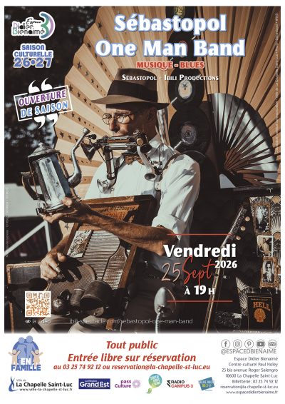 Sébastopol One Man Band – Ouverture de saison