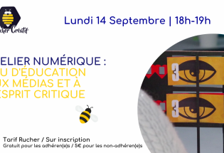 Atelier numérique : jeu d’éducation aux médias et à l’esprit critique