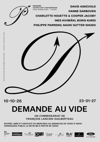 Exposition “Demande au Vide”