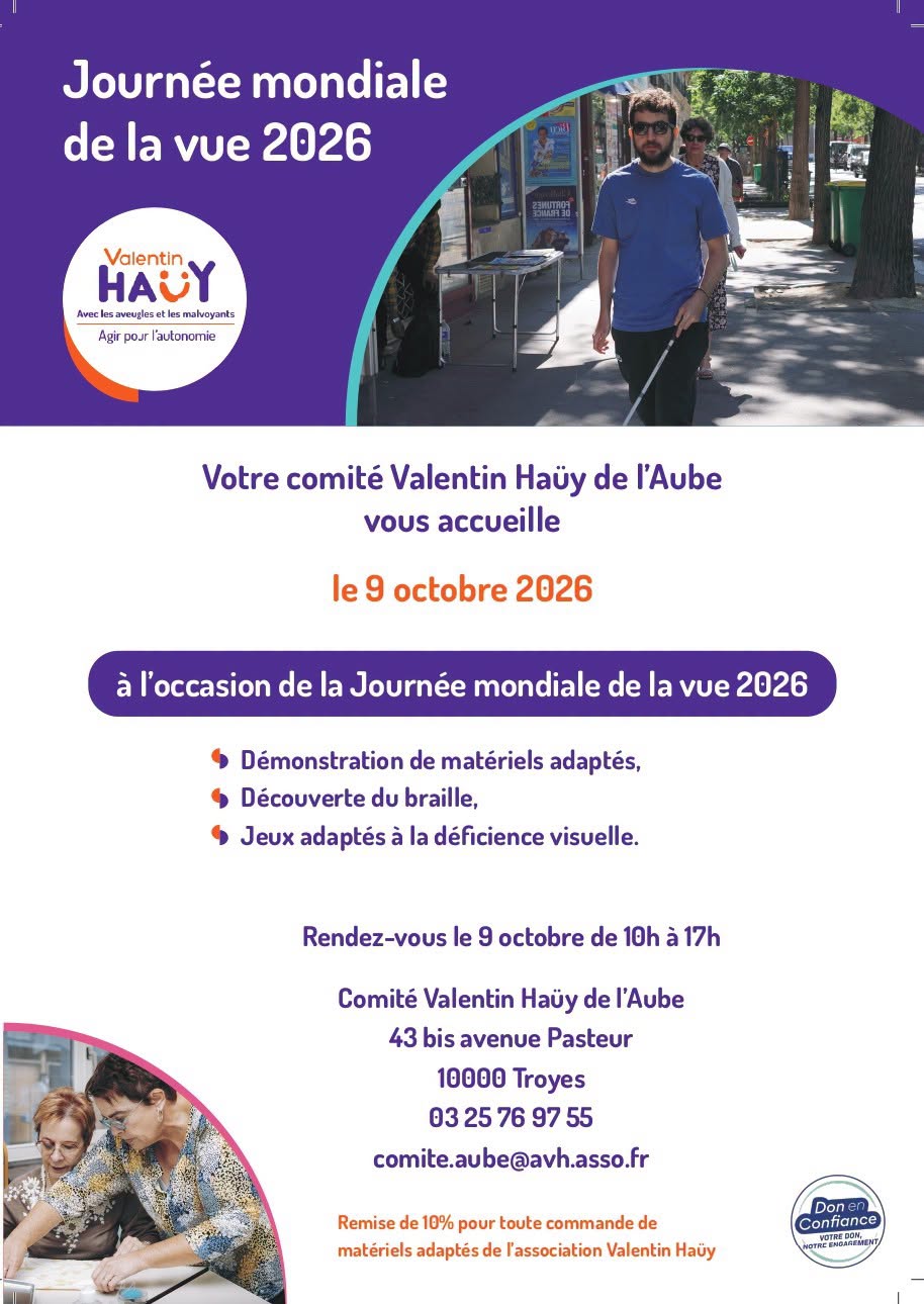 Journée mondiale de la vue – Journée de découverte et de sensibilisation