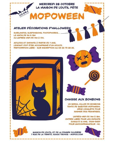 MOPOWEEN – Halloween à la Maison de l’Outil et de la Pensée Ouvrière