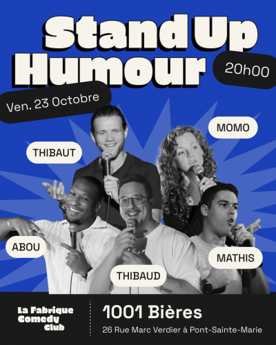 La Fabrique Comedy Club au 1001 Bières