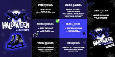 Halloween débarque à la Patinoire !