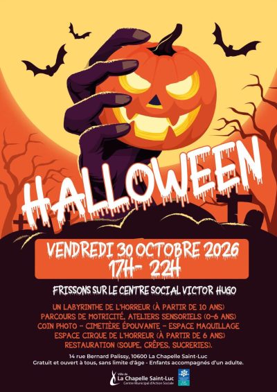 Halloween au centre social Victor Hugo